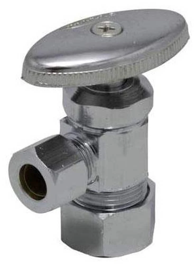 Wholesale ⌛ PROFLO® 5/8 x 3/8 in. OD Compression Knob Angle Supply Stop Valve in Polished Chrome ✔️ 3 Wholesale ⌛ PROFLO® 5/8 x 3/8 in. OD Compression Knob Angle Supply Stop Valve in Polished Chrome ✔️