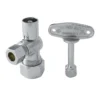 Top 10 🥰 PROFLO® 5/8 x 3/8 in. OD Compression x Compression Lever Angle Supply Stop Valve in Chrome Plated 💯 -Fire Safety Pro Store Query 148