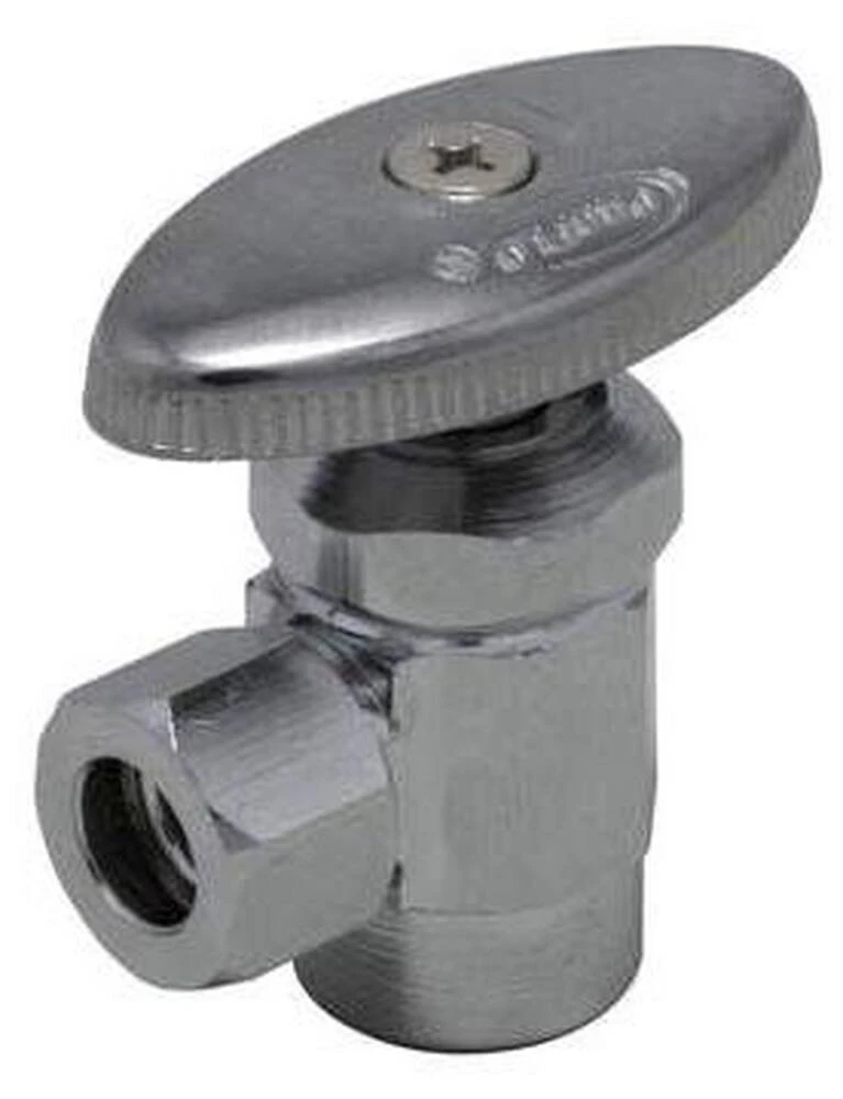 Wholesale ✨ PROFLO® 1/2 x 3/8 in. Sweat x Compression Knob Angle Supply Stop Valve in Rough Brass ⌛ 3 Wholesale ✨ PROFLO® 1/2 x 3/8 in. Sweat x Compression Knob Angle Supply Stop Valve in Rough Brass ⌛