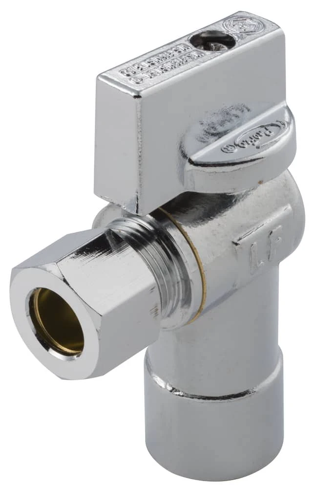 Best deal ❤️ PROFLO® 1/2 x 3/8 in. Sweat x OD Tube Knob Handle Angle Supply Stop Valve in Chrome Plated 🔔 3 Best deal ❤️ PROFLO® 1/2 x 3/8 in. Sweat x OD Tube Knob Handle Angle Supply Stop Valve in Chrome Plated 🔔