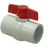 Promo 👏 PROFLO® PFPSBV Series 1-1/2 in. PVC Reduced Port Solvent Weld Ball Valve ✨ -Fire Safety Pro Store Query 278