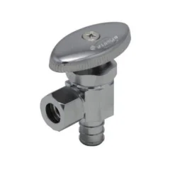 Best reviews of 🔥 PROFLO® 1/2 PEX x 3/8 in. OD COMP Multi-Turn Angle Supply Stop Valve in Chrome (Low Lead) 🔔