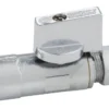 Best deal 🤩 PROFLO® 1/2 x 3/8 in. Sweat x Compression Lever Straight Supply Stop Valve in Chrome Plated 🧨 -Fire Safety Pro Store Query 370
