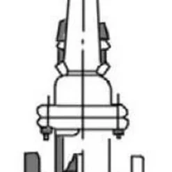 Discount 👍 Kennedy Valve Mfg. KS-FW Series 6 in. Flanged Cast Iron OS&Y Non-Rising Resilient Wedge Gate Valve with Tap 🔥
