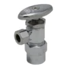 New ✨ PROFLO® 1/2 x 3/8 in. Solvent Weld x Compression Angle Supply Stop Valve in Polished Chrome 🔔 -Fire Safety Pro Store Query 40