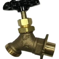 New 😉 PROFLO® Angle Brass 1/2 in. IPS x Sweat Sillcock 🔔