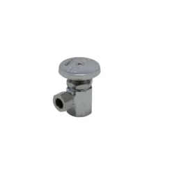 Cheapest 😀 PROFLO® 1/2 x 3/8 in. Male x OD Compression Knob Angle Supply Stop Valve in Chrome Plated ✔️