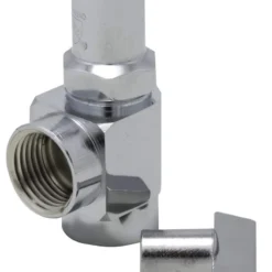 Promo 🛒 PROFLO® 1/2 in. IPS Loose Key Straight Supply Stop Valve in Chrome Plated 🥰