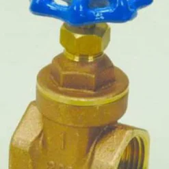 Promo 😀 PROFLO® 1-1/2 in. Brass Port FNPT Gate Valve ✨