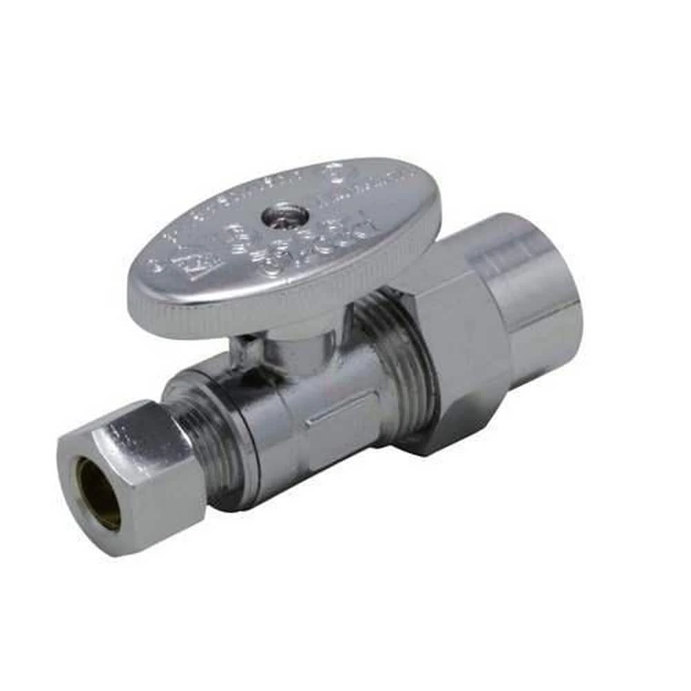 Buy 🥰 PROFLO® 1/2 x 3/8 in. Solvent Weld x Compression Knob Straight Supply Stop Valve in Chrome Plated ⭐ 3 Buy 🥰 PROFLO® 1/2 x 3/8 in. Solvent Weld x Compression Knob Straight Supply Stop Valve in Chrome Plated ⭐